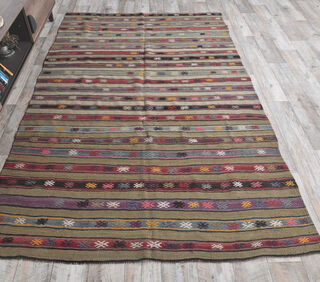 Gulemen - Authentic Kilim Rug - Thumbnail