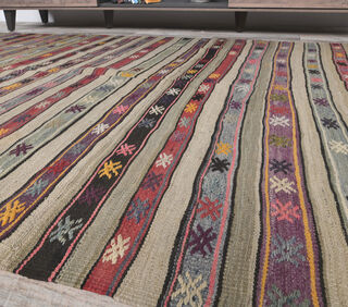 Gulemen - Authentic Kilim Rug - Thumbnail