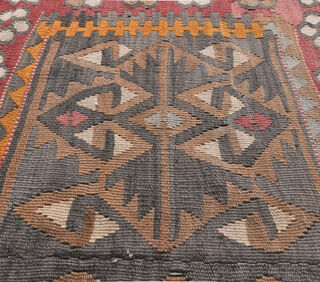 Gulinaz - Wide Kilim Runner - Thumbnail