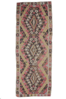 Gulnisa - Wide Kilim Runner - Thumbnail