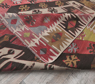 Gulnisa - Wide Kilim Runner - Thumbnail