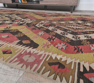 Gulnisa - Wide Kilim Runner - Thumbnail