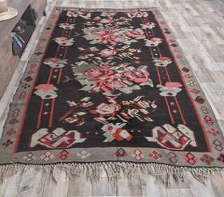 Gulru - Turkish Rustic Kilim - Thumbnail