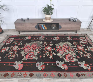 Gulru - Turkish Rustic Kilim - Thumbnail