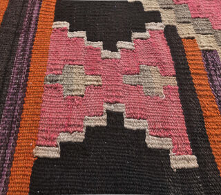 Gulshah - Wide Runner Kilim Rug - Thumbnail