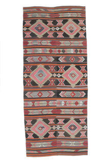 Gulshah - Wide Runner Kilim Rug - Thumbnail