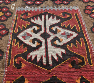 Gulshen - Wide Flatweave Runner Rug - Thumbnail