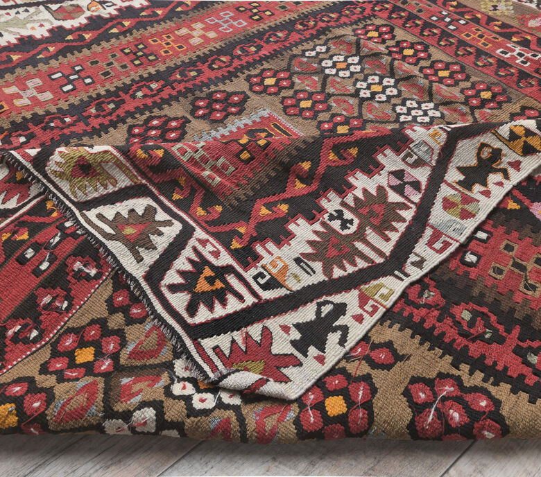 Gulshen - Wide Flatweave Runner Rug