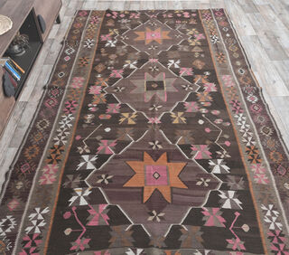 Guncicek - Eastern Anatolian Kilim Rug - Thumbnail