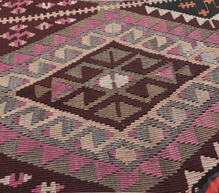 Guner - Wide Kilim Runner - Thumbnail