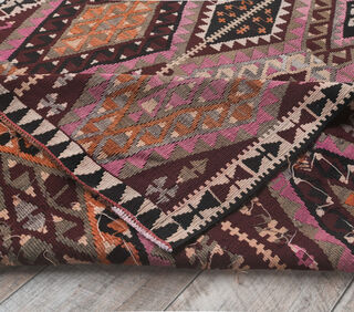 Guner - Wide Kilim Runner - Thumbnail