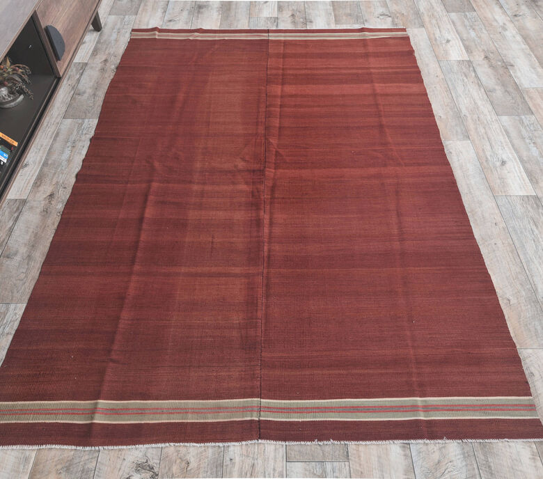 Gunsu - Red Solid Kilim