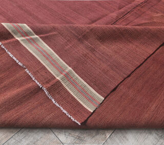 Gunsu - Red Solid Kilim - Thumbnail