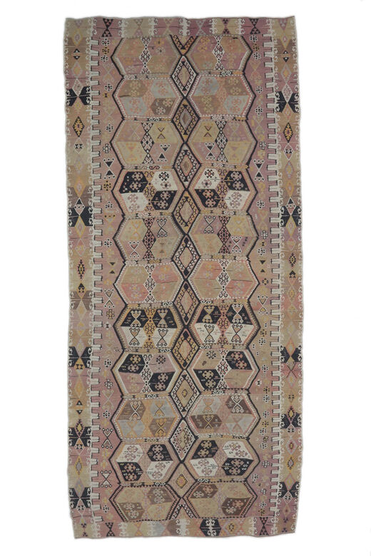 Gusel - Authentic Kilim Flatweave Rug