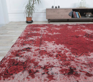 Hacer - Overdyed & Distressed Area Rug - Thumbnail