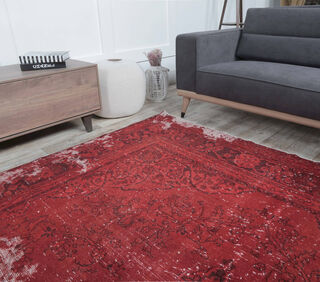 Hacer - Overdyed & Distressed Area Rug - Thumbnail