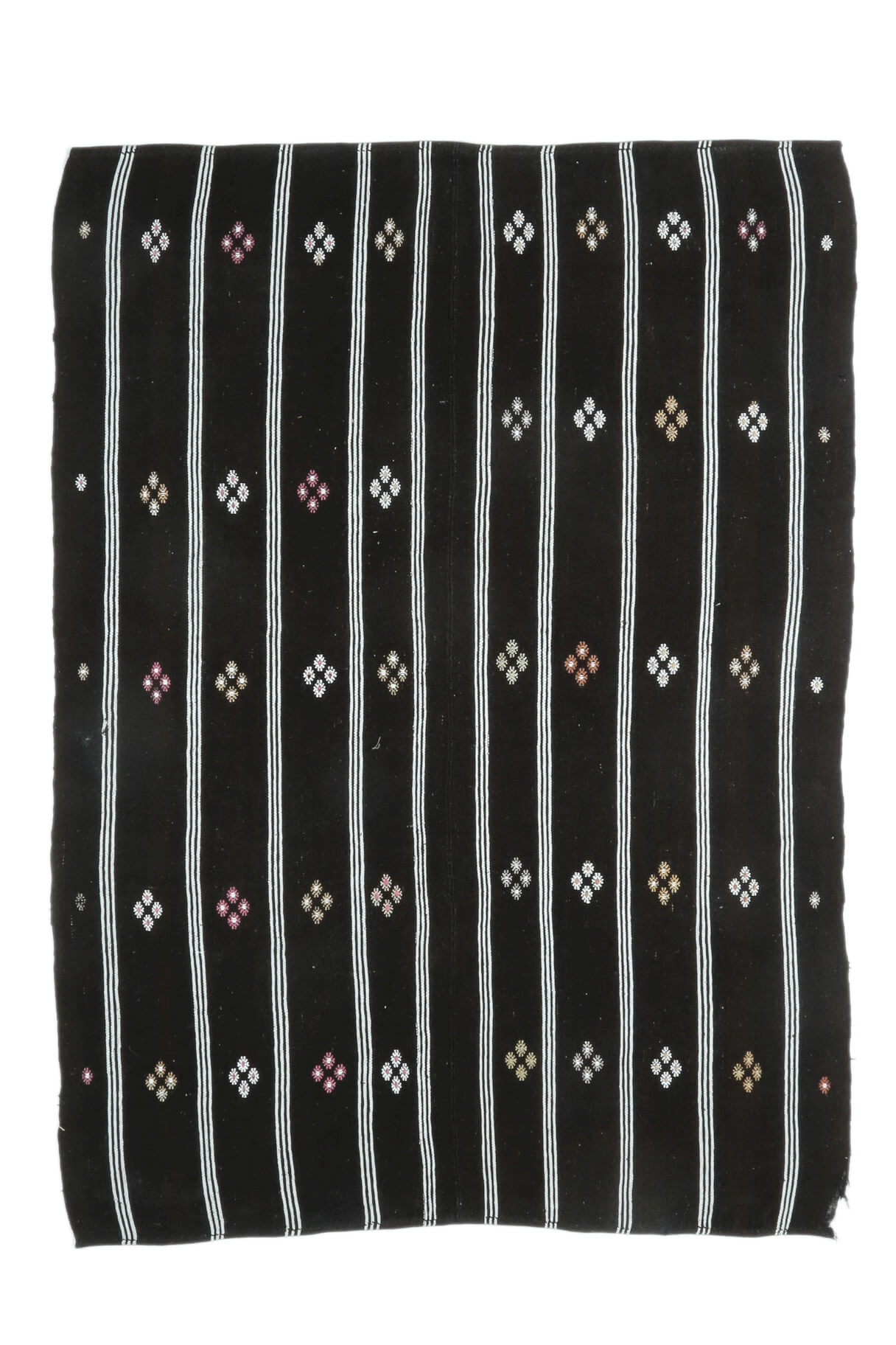 Haley - Black Kilim Rug