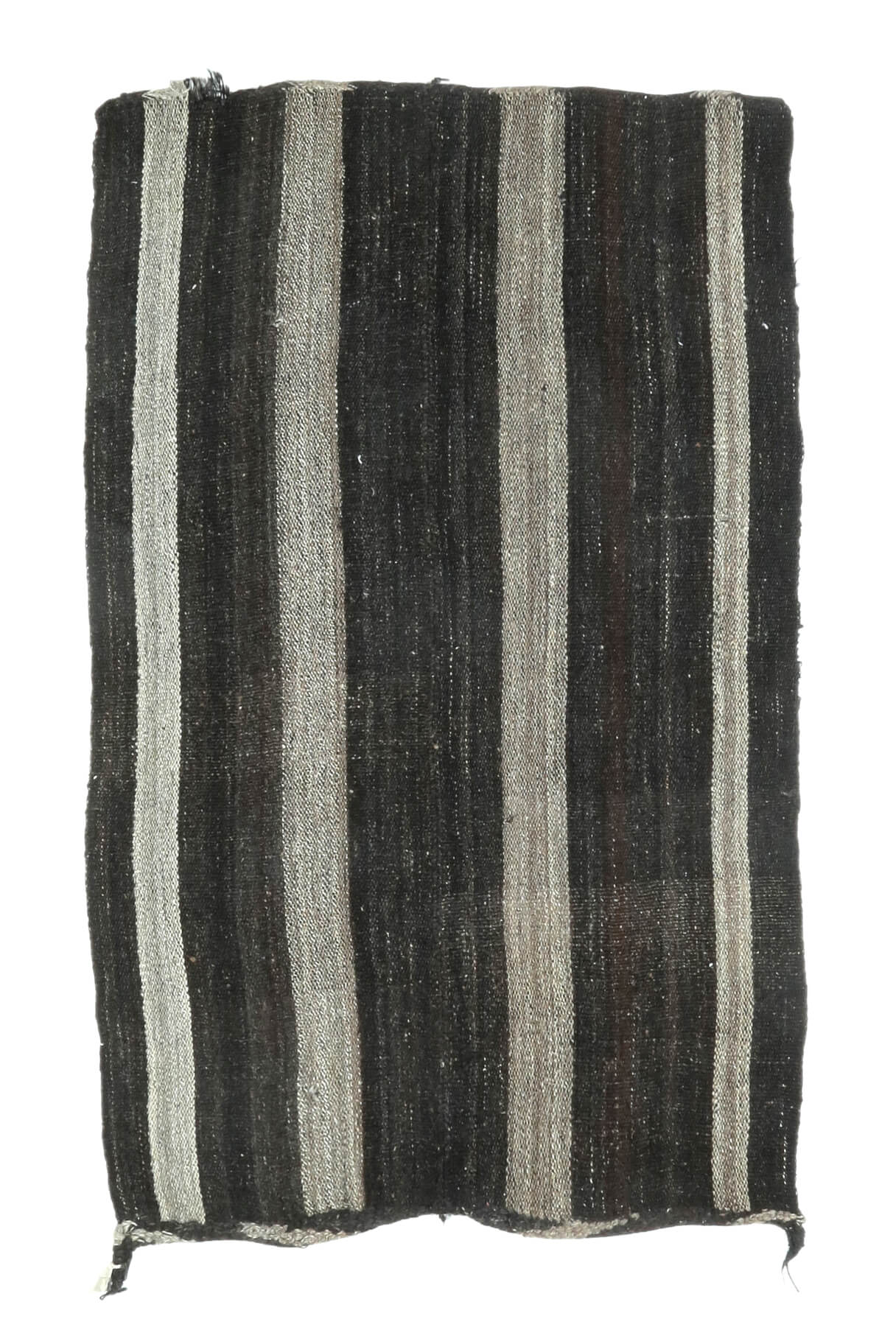 Halle - Black Striped Kilim - Thumbnail