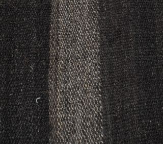 Halle - Black Striped Kilim - Thumbnail