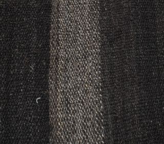 Halle - Black Striped Kilim - Thumbnail