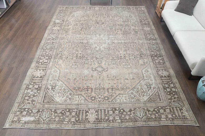 Handmade Oversized bohemian rug