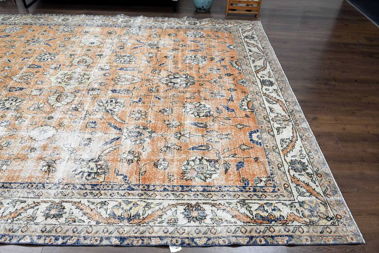 Handmade Oversized bohemian rug