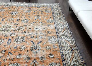 Handmade Oversized bohemian rug - Thumbnail