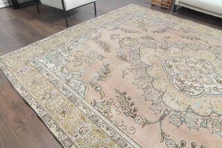 Handmade oversized vintage rug - Thumbnail