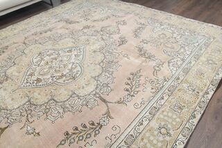 Handmade oversized vintage rug - Thumbnail