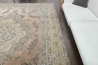 Handmade oversized vintage rug - Thumbnail