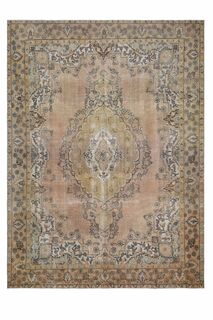 Handmade Persian Large Vintage Rug - Thumbnail