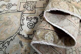 Handmade Persian Large Vintage Rug - Thumbnail