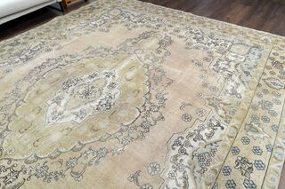 Handmade Persian Large Vintage Rug - Thumbnail