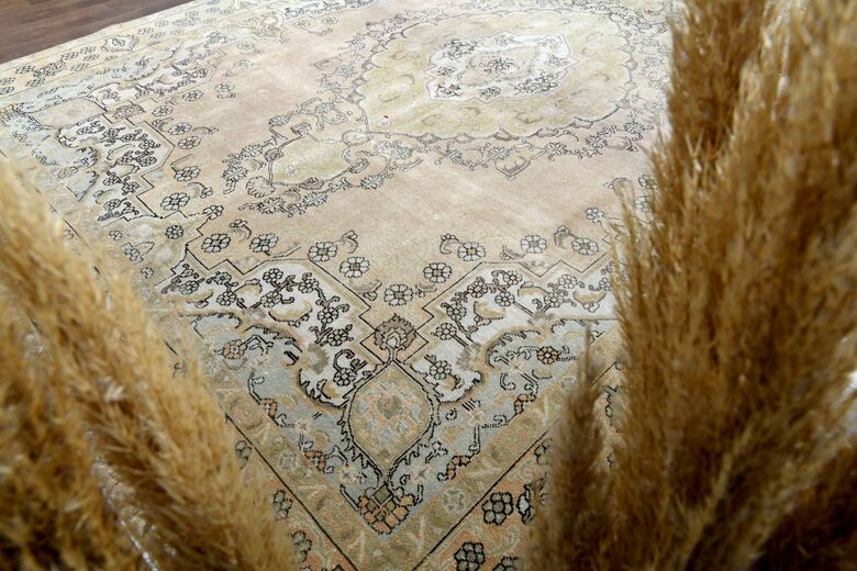 Handmade Persian Large Vintage Rug