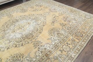 Handmade Oversized Vintage Rug - Thumbnail