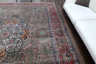Handmade Persian Large Vintage Rug - Thumbnail