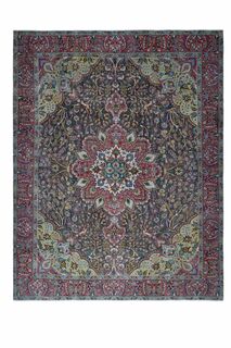 Handmade Persian Vintage Rug - Thumbnail