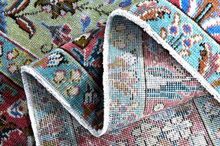 Handmade Persian Vintage Rug - Thumbnail