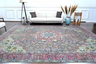 Handmade Persian Vintage Rug - Thumbnail