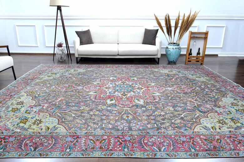 Handmade Persian Vintage Rug
