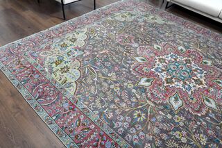 Handmade Persian Vintage Rug - Thumbnail