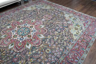 Handmade Persian Vintage Rug - Thumbnail
