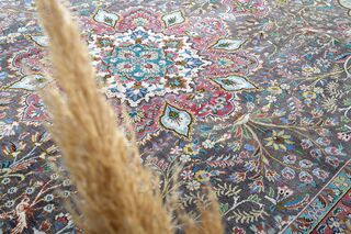 Handmade Persian Vintage Rug - Thumbnail