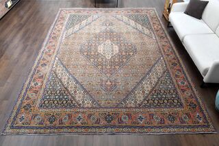 Handmade Persian Vintage Rug - Thumbnail
