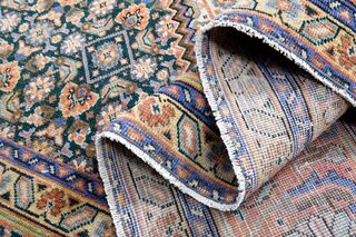 Handmade Persian Vintage Rug - Thumbnail
