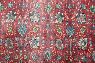 Handmade Persian Vintage Rug - Thumbnail