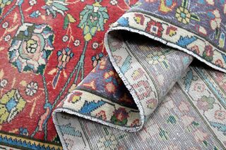 Handmade Persian Vintage Rug - Thumbnail