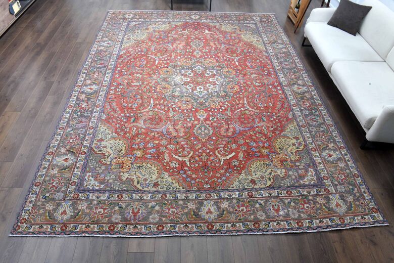 Handmade Persian Vintage Rug