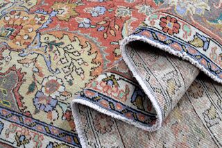 Handmade Persian Vintage Rug - Thumbnail