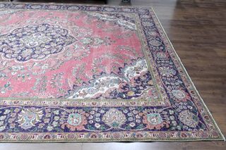 Handmade Persian Vintage Rug - Thumbnail